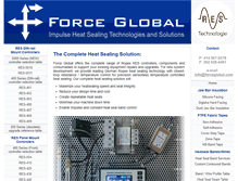 Tablet Screenshot of forceglobal.com